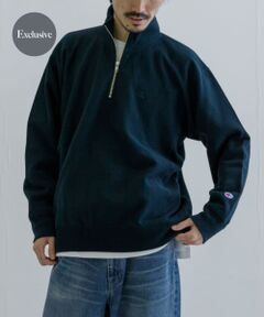 『別注』Champion×URBAN RESEARCH　HALF ZIP SWEAT