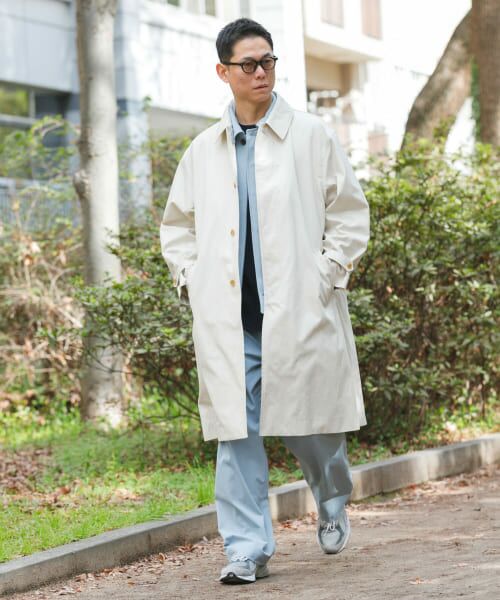 URBAN RESEARCH / アーバンリサーチ ステンカラーコート | 『撥水』VENTILE BAL COLLAR COAT | 詳細10