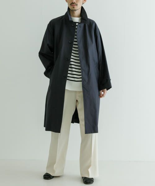 URBAN RESEARCH / アーバンリサーチ ステンカラーコート | 『撥水』VENTILE BAL COLLAR COAT | 詳細14