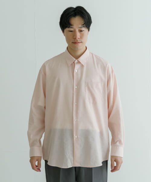 URBAN RESEARCH / アーバンリサーチ シャツ・ブラウス | ALBINI LINEN OVER SHIRTS | 詳細15