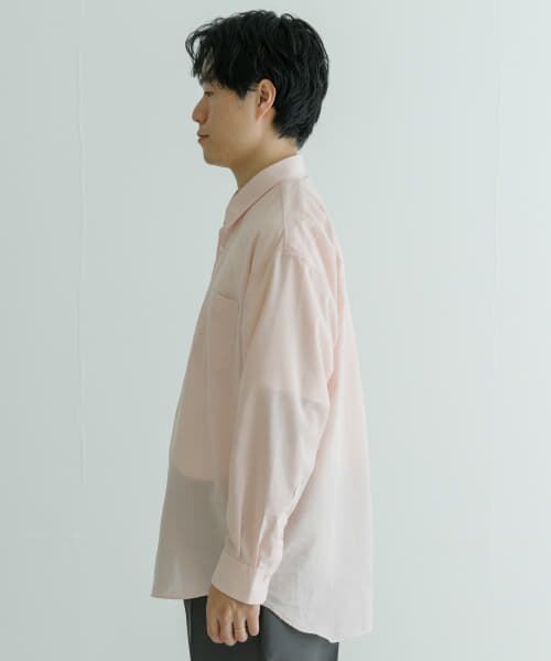 URBAN RESEARCH / アーバンリサーチ シャツ・ブラウス | ALBINI LINEN OVER SHIRTS | 詳細16