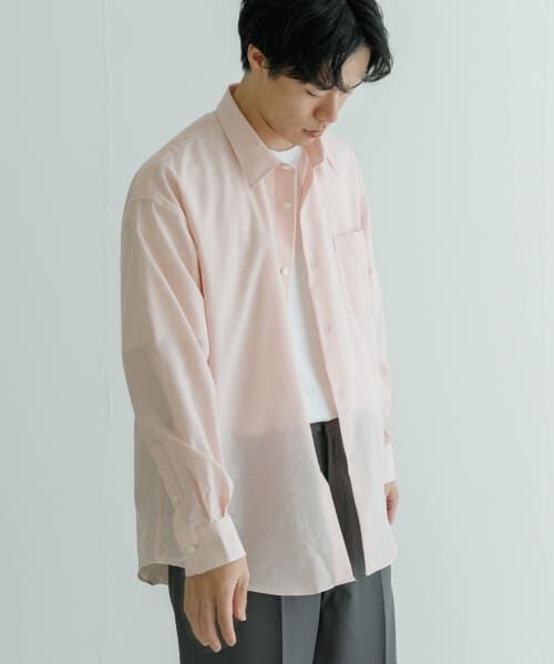 URBAN RESEARCH / アーバンリサーチ シャツ・ブラウス | ALBINI LINEN OVER SHIRTS | 詳細4