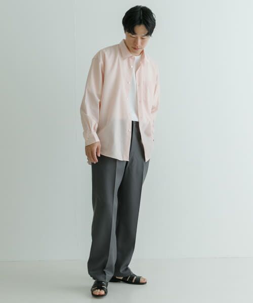 URBAN RESEARCH / アーバンリサーチ シャツ・ブラウス | ALBINI LINEN OVER SHIRTS | 詳細8