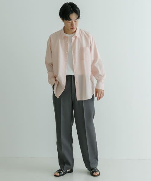 URBAN RESEARCH / アーバンリサーチ シャツ・ブラウス | ALBINI LINEN OVER SHIRTS | 詳細9