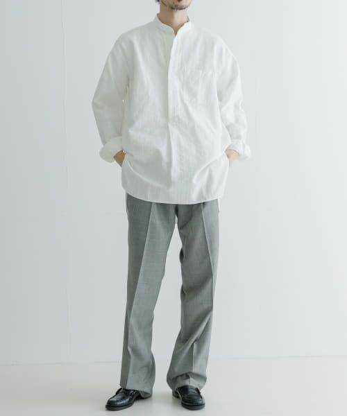URBAN RESEARCH / アーバンリサーチ シャツ・ブラウス | 『別注』MASTER&Co.×UR　COTON DOBBY P/O SHIRTS | 詳細4