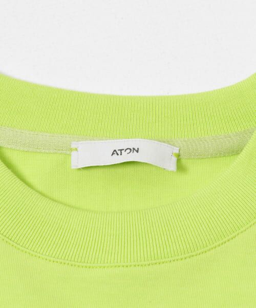 URBAN RESEARCH / アーバンリサーチ Tシャツ | 『別注』ATON×URBAN RESEARCH　SUPIMA COMPACT JERSEY | 詳細20
