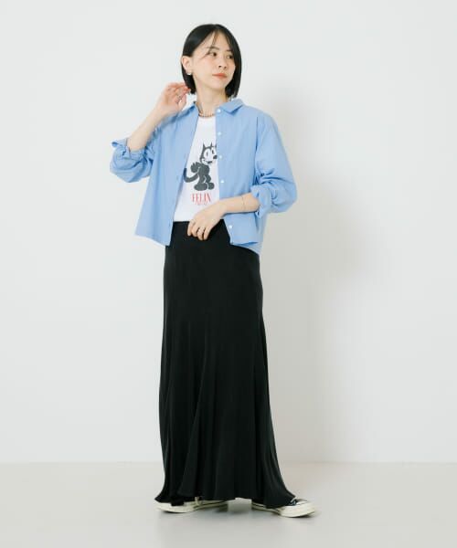 URBAN RESEARCH / アーバンリサーチ スカート | 『MADE IN JAPAN』 キュプラバイアスフレアスカート | 詳細13