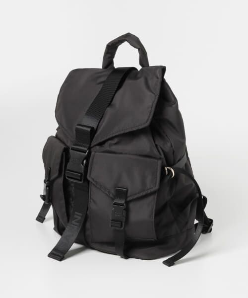 【GANNI/ガニー】Recycled Tech Backpack：バックパック