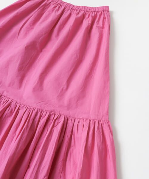 URBAN RESEARCH / アーバンリサーチ スカート | GANNI　Cotton Poplin Long Flounce Skirt | 詳細8