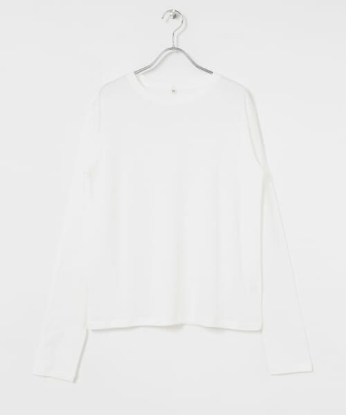 URBAN RESEARCH / アーバンリサーチ Tシャツ | HAKUJI　Tencel cotton Long-sleeve Pullover | 詳細4