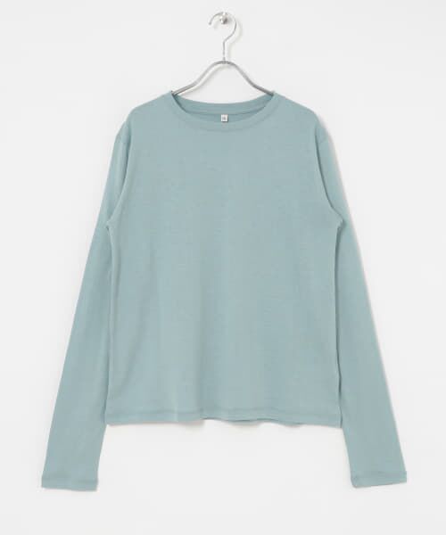URBAN RESEARCH / アーバンリサーチ Tシャツ | HAKUJI　Tencel cotton Long-sleeve Pullover | 詳細7