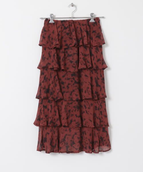 URBAN RESEARCH / アーバンリサーチ スカート | GANNI　PrintedLightGeorgette Skirt | 詳細1