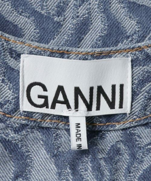 URBAN RESEARCH / アーバンリサーチ ワンピース | GANNI　Jacquard Denim A-line Mini | 詳細6