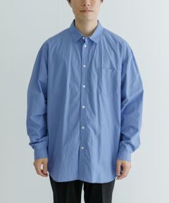 ATON　SUVIN BROAD WASHED SHIRTS