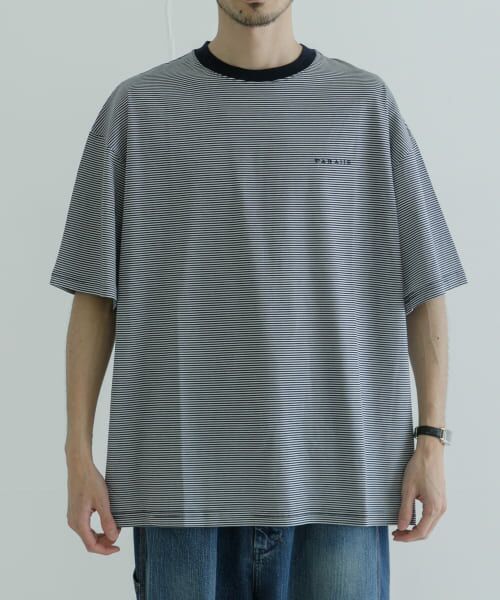 URBAN RESEARCH / アーバンリサーチ Tシャツ | FARAH　Narrow Striped T-shirt | 詳細21