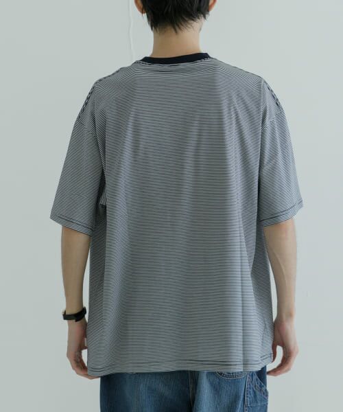 URBAN RESEARCH / アーバンリサーチ Tシャツ | FARAH　Narrow Striped T-shirt | 詳細23