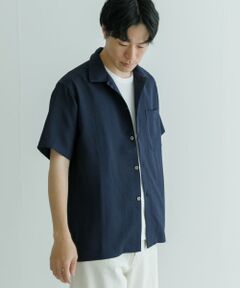 『UR TECH DRYLUXE』リネンライクショートスリーブシャツ