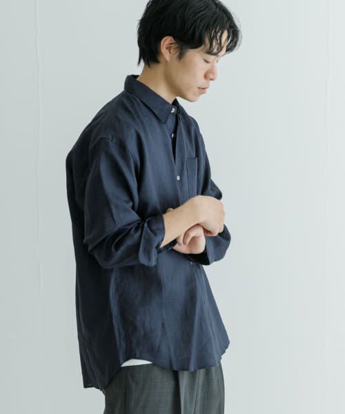 URBAN RESEARCH / アーバンリサーチ シャツ・ブラウス | LinenOverShirts | 詳細18