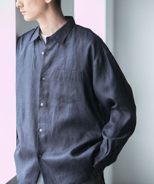 URBAN RESEARCH / アーバンリサーチ シャツ・ブラウス | LinenOverShirts | 詳細21