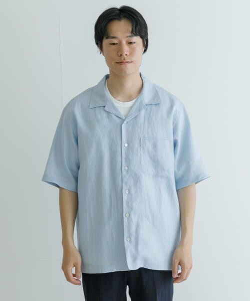 URBAN RESEARCH / アーバンリサーチ シャツ・ブラウス | LinenOpenCollorShirts | 詳細30