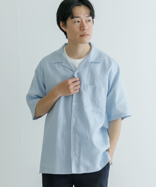 URBAN RESEARCH / アーバンリサーチ シャツ・ブラウス | LinenOpenCollorShirts | 詳細5