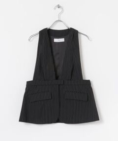 Po/　Stripe vest