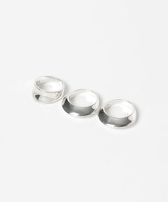 Sophie Buhai　Disc and Dimple Ring Set