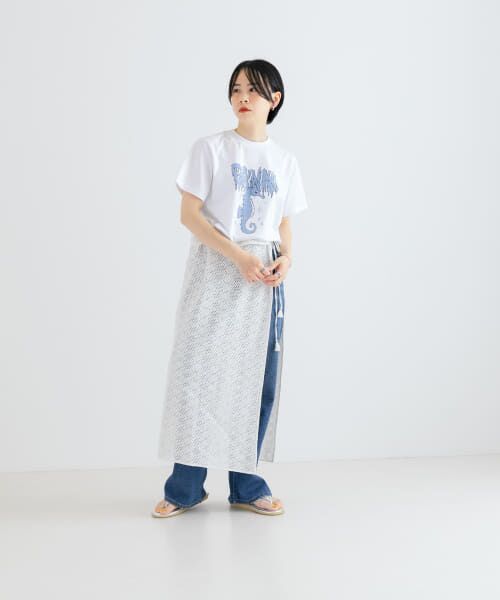 URBAN RESEARCH / アーバンリサーチ Tシャツ | GANNI　BasicJerseySeahorse T-shirts | 詳細4