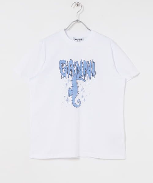 URBAN RESEARCH / アーバンリサーチ Tシャツ | GANNI　BasicJerseySeahorse T-shirts | 詳細5