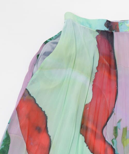 URBAN RESEARCH / アーバンリサーチ スカート | TARO HORIUCHI　Printed Pleated Skirt | 詳細2