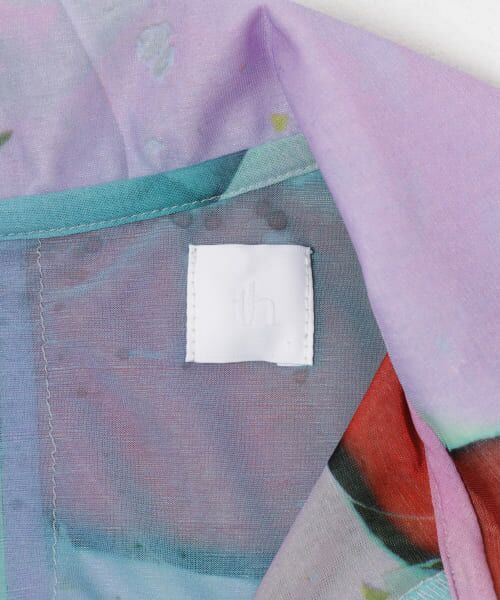 URBAN RESEARCH / アーバンリサーチ ポロシャツ | TARO HORIUCHI　Print Sheer Polo Top | 詳細5