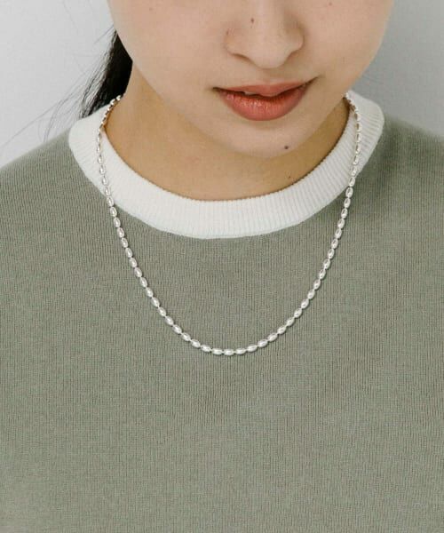 URBAN RESEARCH / アーバンリサーチ ネックレス・ペンダント・チョーカー | SYMPATHY OF SOUL STYLE　Oval Ball Chain Necklace | 詳細1