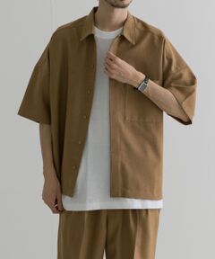 URBAN RESEARCH iD　LINEN LIKE TWILL SHIRTS