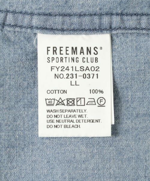 URBAN RESEARCH / アーバンリサーチ シャツ・ブラウス | FREEMANS SPORTING CLUB　GREAT JONES JEAN SHIRTS | 詳細6