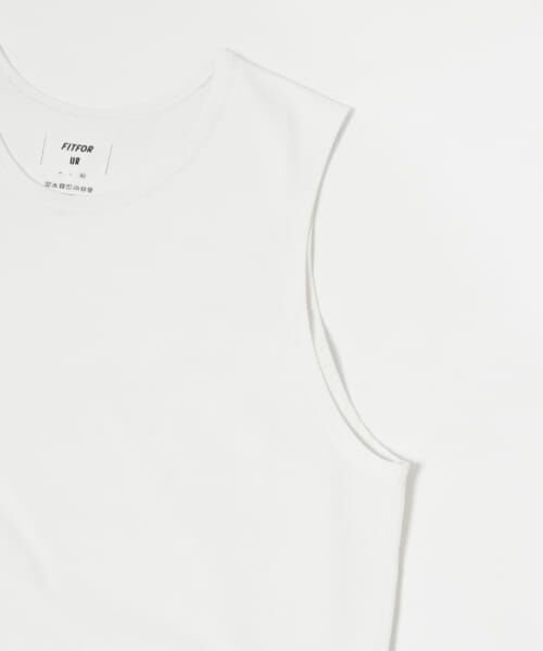 URBAN RESEARCH / アーバンリサーチ タンクトップ | 『別注』FITFOR×UR　WIDE SLEEVE LESS T-SHIRTS | 詳細2