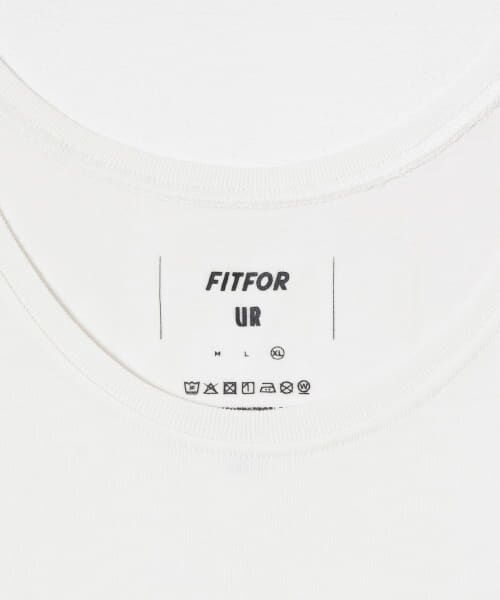 URBAN RESEARCH / アーバンリサーチ タンクトップ | 『別注』FITFOR×UR　WIDE SLEEVE LESS T-SHIRTS | 詳細5