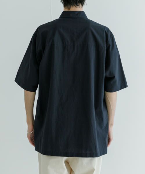 URBAN RESEARCH / アーバンリサーチ シャツ・ブラウス | ATON　SHRINK BROAD OVER SHORT-SLEEVE SHIRTS | 詳細5