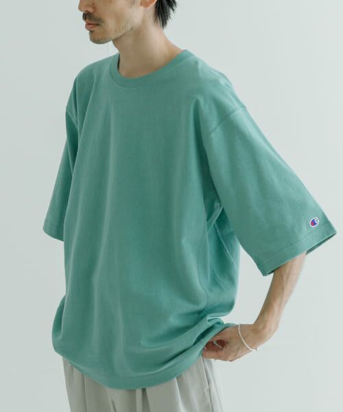 URBAN RESEARCH / アーバンリサーチ Tシャツ | 『別注』Champion×UR　Relax Sleeve T-shirts | 詳細9