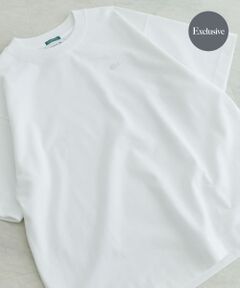 『別注』LACOSTE×UR　moss stitch short-sleeve t-shirts