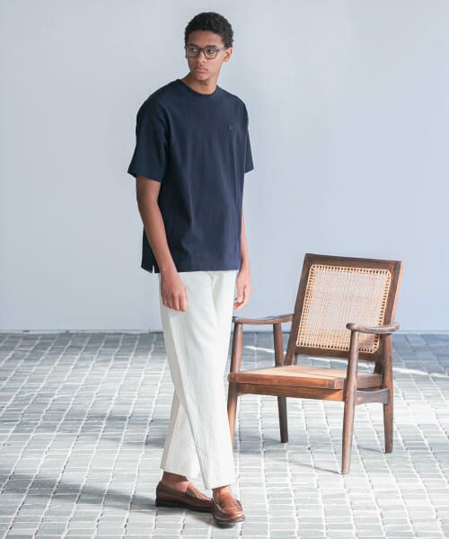 URBAN RESEARCH / アーバンリサーチ Tシャツ | 『別注』LACOSTE×UR　moss stitch short-sleeve t-shirts | 詳細12