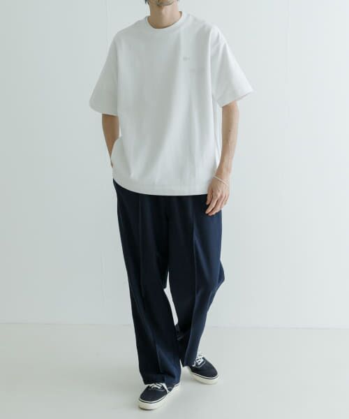 URBAN RESEARCH / アーバンリサーチ Tシャツ | 『別注』LACOSTE×UR　moss stitch short-sleeve t-shirts | 詳細4