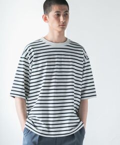 リバーシブルボーダーTシャツ