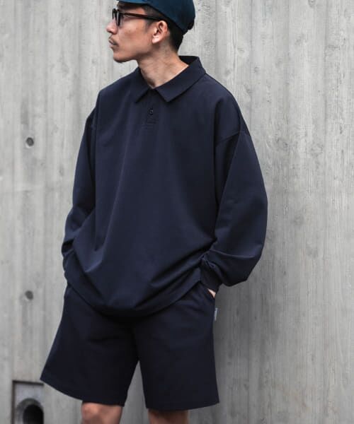 URBAN RESEARCH / アーバンリサーチ ポロシャツ | FUNCTIONAL WIDE LONG-SLEEVE ポロシャツ | 詳細4