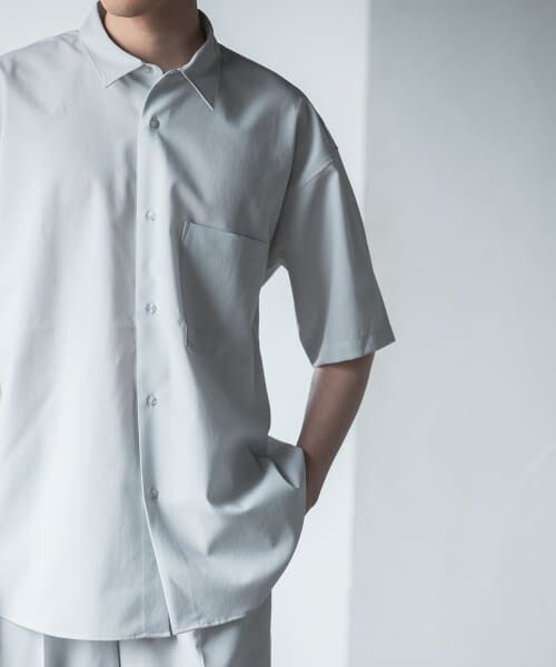 URBAN RESEARCH / アーバンリサーチ シャツ・ブラウス | 『UR TECH DRYLUXE』DRY LUXE SHORT SLEEVE SHIRTS | 詳細5