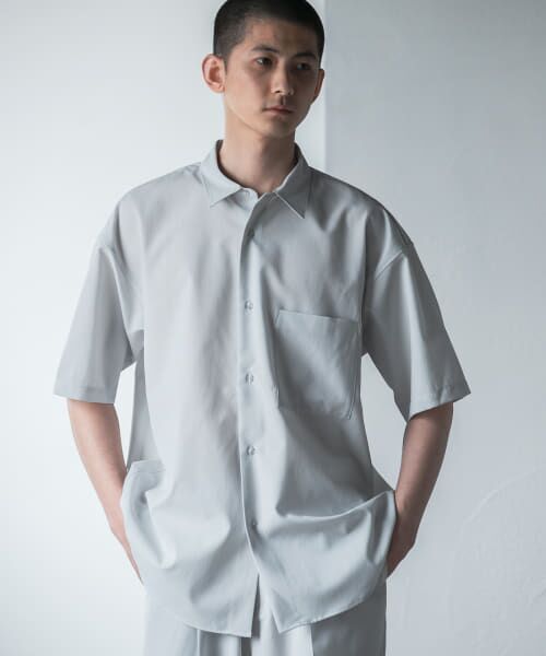 URBAN RESEARCH / アーバンリサーチ シャツ・ブラウス | 『UR TECH DRYLUXE』DRY LUXE SHORT SLEEVE SHIRTS | 詳細9