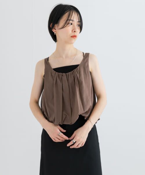 URBAN RESEARCH / アーバンリサーチ その他トップス | AMOMENTO　SHEER VOLUME CROP TOP | 詳細12