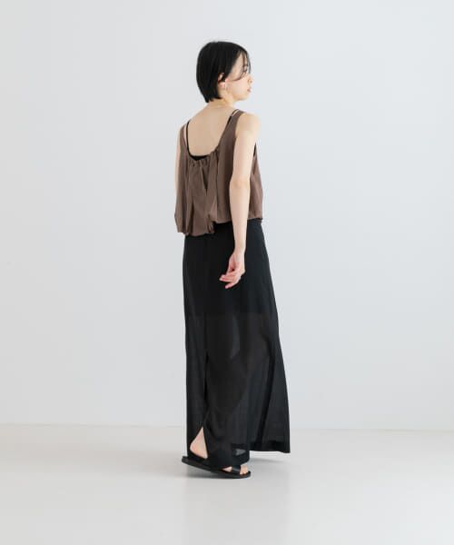 URBAN RESEARCH / アーバンリサーチ その他トップス | AMOMENTO　SHEER VOLUME CROP TOP | 詳細15