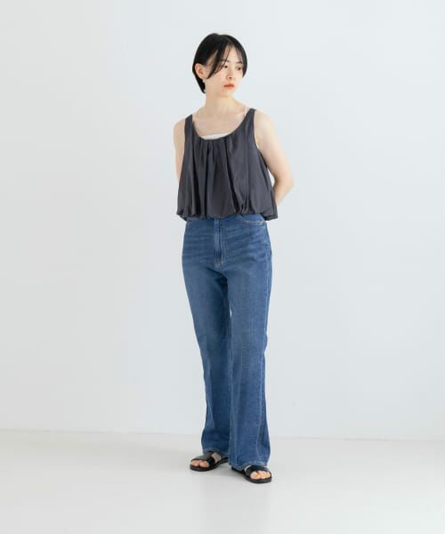 URBAN RESEARCH / アーバンリサーチ その他トップス | AMOMENTO　SHEER VOLUME CROP TOP | 詳細5