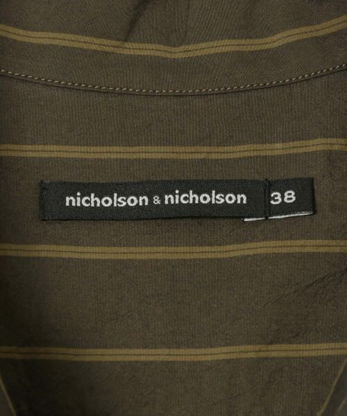 URBAN RESEARCH / アーバンリサーチ シャツ・ブラウス | nicholson&nicholson　オープンカラーシャツ | 詳細11