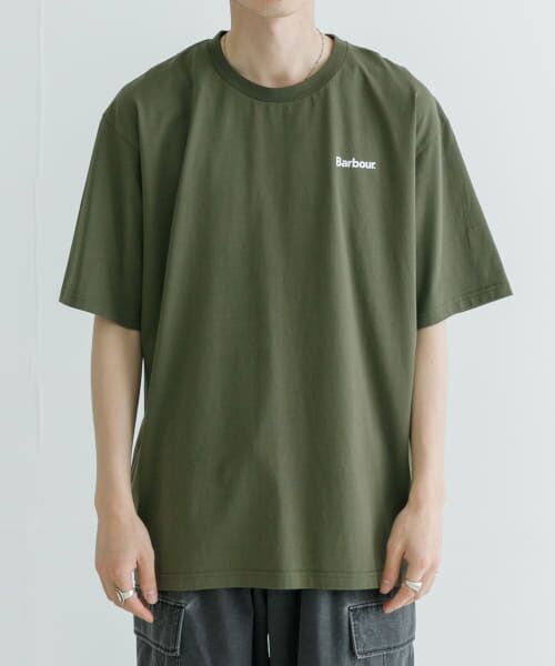URBAN RESEARCH / アーバンリサーチ Tシャツ | Barbour　OS Basic Barbour logo T-Shirts | 詳細1